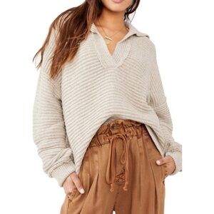 **NWT** Miracle Fringe V-Neck Sweater